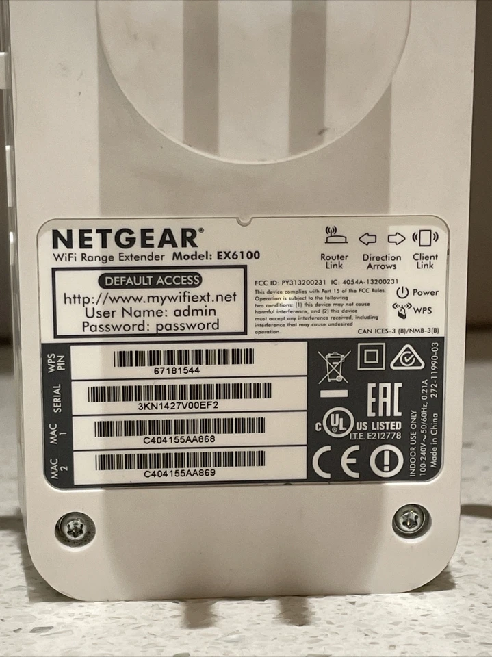 NETGEAR EX6100 AC750 Dual Band Universal WiFi Range Extender - Image 4 of 4