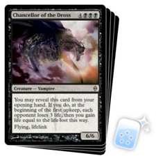 CHANCELLOR OF THE DROSS X4 New Phyrexia NPH Magic MTG MINT CARD