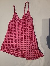 Uzbec Style Liner INDIAN FANCY 100 SILK PRINTED TOP Sz M