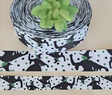 7/8 1.5" 1 YD Wicked Witch of the West Grosgrain Ribbon Wizard of Oz