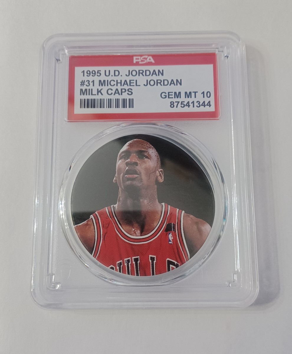 JORDAN 1995 Upper Deck Jordan ミルクキャップ PSA 10 1995 Upper Deck Michael Jordan Milk Caps #31 - Pop of 11 | eBay