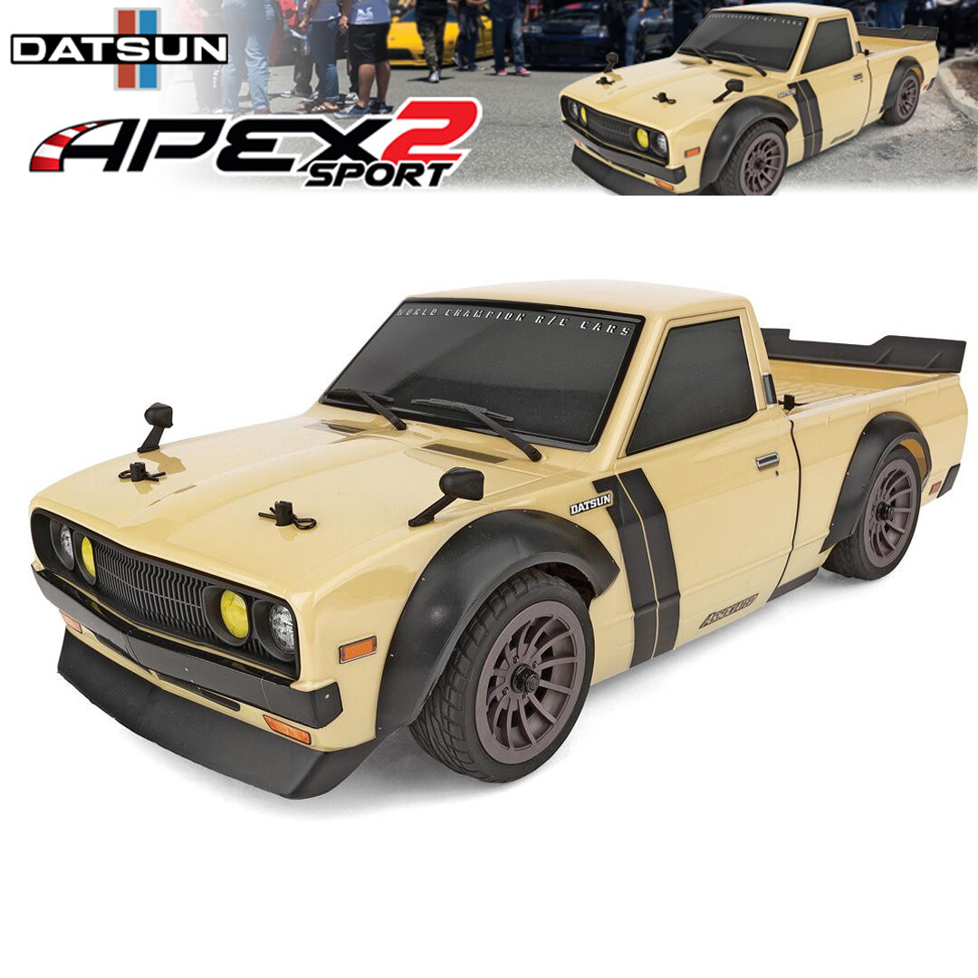 Associated 30129 1/10 Apex2 Sport Datsun 620 4WD On-Road RTR Truck