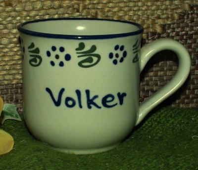 CK-6 - Tasse m. Name - Namenstasse- Kaffeebecher - ''Ammerland''- Alfred bis Kevin