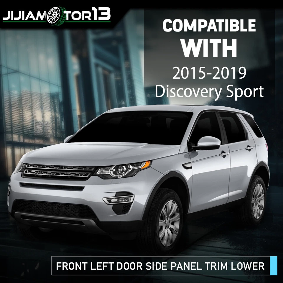Ajuste para Land Rover Discovery Sport 15-19 puerta delantera izquierda panel lateral moldura inferior Foto 2 de 4