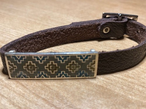 Bracelet_silver&leather_hand-made in Georgia - Picture 6 of 7