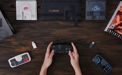 8Bitdo PCE Core 2.4G Wireless Gamepad for PC Engine Mini & Nintendo Switch UK - Picture 11 of 51