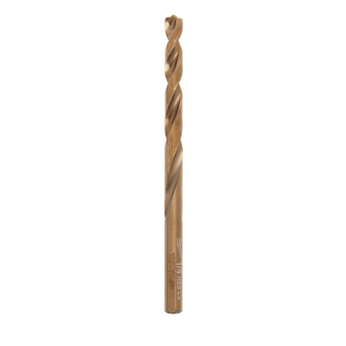 Milwaukee 48-89-2313 RED HELIX 1/4" 3-Flat Shank Cobalt Drill Bit