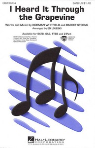 I Heard It Through the Grapevine (Barrett Strong) ShowTrax CD 73999007091 | eBay