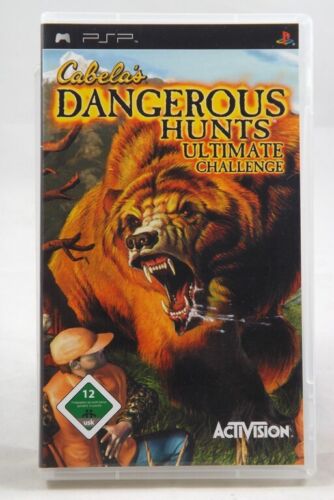 Cabela's Dangerous Hunts Ultimate Challenge (Sony PSP) juego i. embalaje original - usado - Imagen 1 de 1