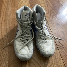 Asics Aggressor 5  Wrestling Shoes Royal Blue...