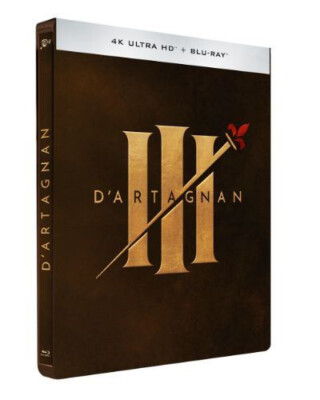 D'ARTAGNAN LES TROIS MOUSQUETAIRES / film en STEELBOOK 4K  + BLU-RAY NEUF