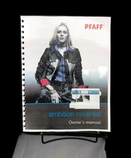 PFAFF Ambition Essential Instructions User Guide Manual COLOR COPY