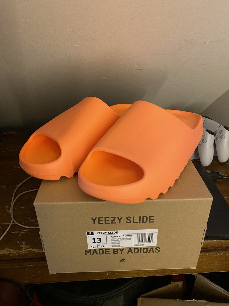 🔥🔥Adidas Yeezy Slide GZ0953 Enflame Orange Mens Size 13 🔥🔥Adidas Yeezy Slide GZ0953 Enflame Orange Mens Size 13