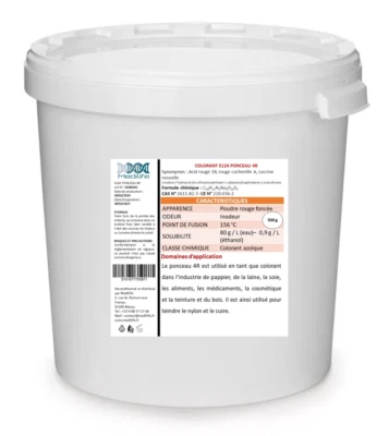 SOLNATCHI Colorant E124 PONCEAU 4R 0,5kg