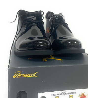 New Thorogood Uniform Classics Poromeric Chukka  Boots Size 8 Thorogood 831-6823 Mens Uniform Classic 8” Poromeric Boot  main image 4