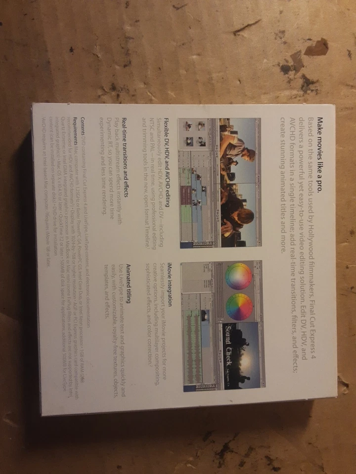 Apple Final Cut Express 4. - Image 2 of 4