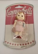 Vintage 1990 Campbell's Soup Kids Shelfkins Collector's Standing Schoolgirl 