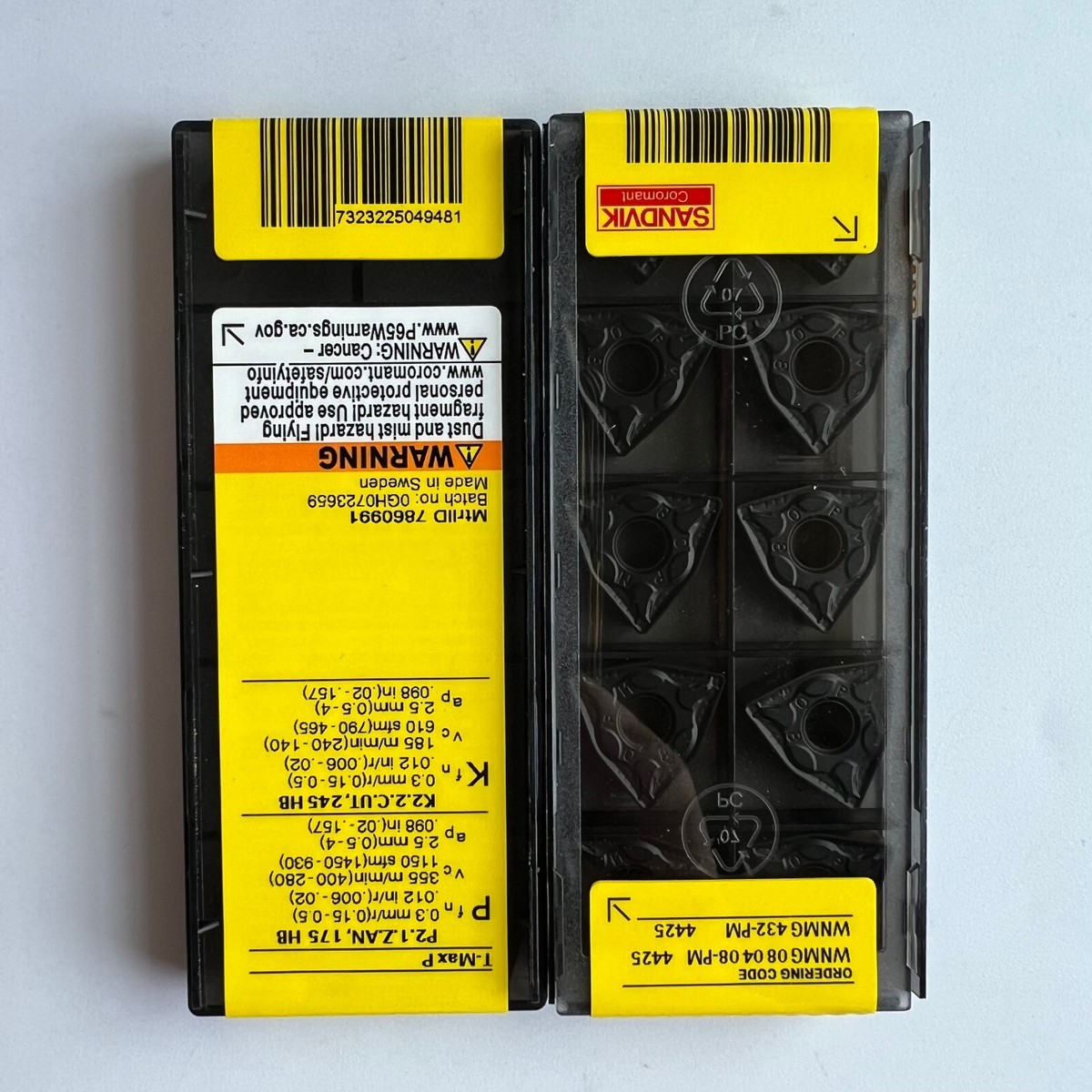 10pcs/Box WNMG080408-PM 4425 | eBay