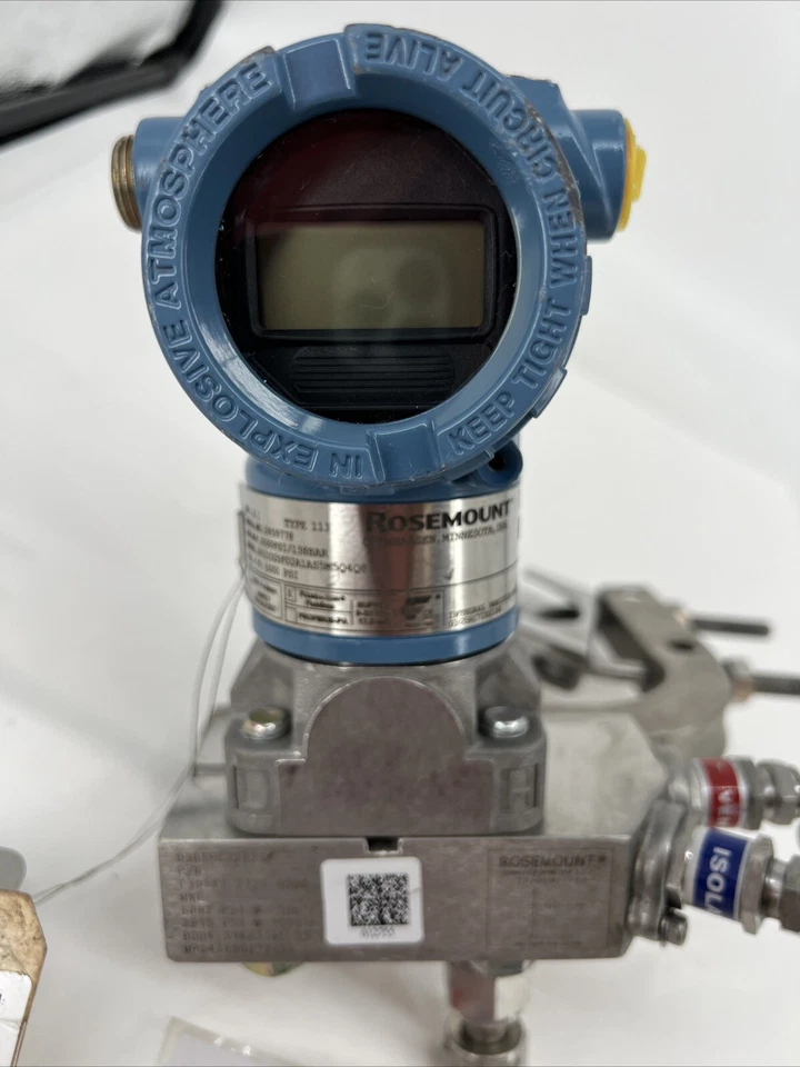 Rosemount 3051 Pressure Transmitter 3051CG5F02A1AS5M5Q4Q8, 0-1000 PSI, Stainless - Image 2 of 4