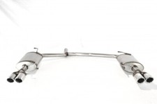 Sport muffler exhaust for AUDI A4 typ B8 /8K 2008-2015 AVANT SEDAN