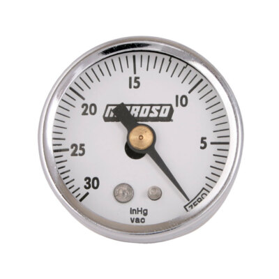 Moroso 1-1/2 Vacuum Gauge 0-30HG Moroso 1-1/2 Vacuum Gauge 0-30HG