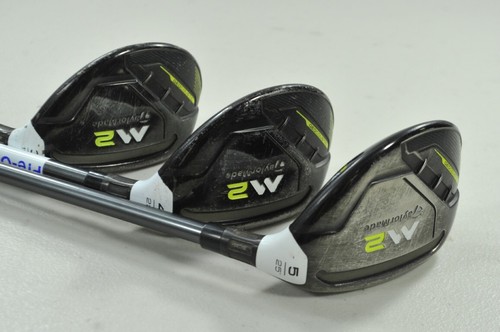 TaylorMade M2 Rescue 2017 3, 4, 5 Hybrid Set Regular Flex RH Graphite # 196155