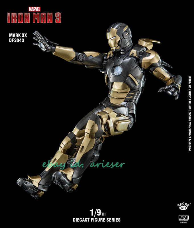 アイアンマンマーク43 キングアーツ1/9THダイキャストフィギュアシリーズ King Arts 1/9 Diecast Figure Series DFS009 Iron Man Mark43