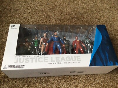 大人気アメコミ justice league セット DC COMICS NEW 52 JUSTICE LEAGUE ACTION FIGURE 7 PACK BOX SET