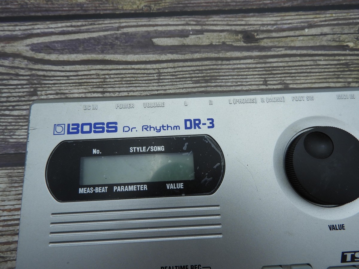 BOSS DR-3 Dr.Rhythm Drum Machine used from japan | eBay