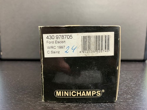 Mini Champs 1:43 Ford Escort WRC 1997 Acropolis Winner C.Sainz #5 - Picture 4 of 5