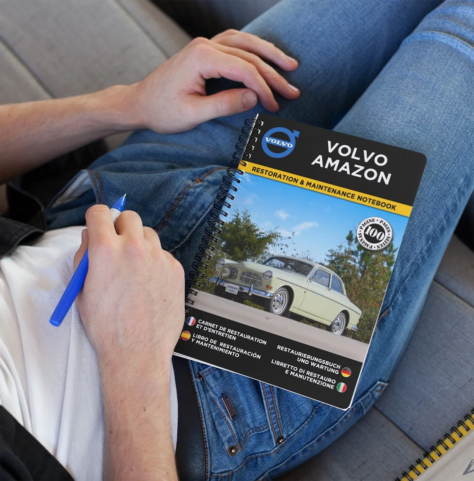 VOLVO AMAZON : Libretto Di Restauro E Manutenzione  CONSEGNA GRATUITA - Immagine 2 di 4