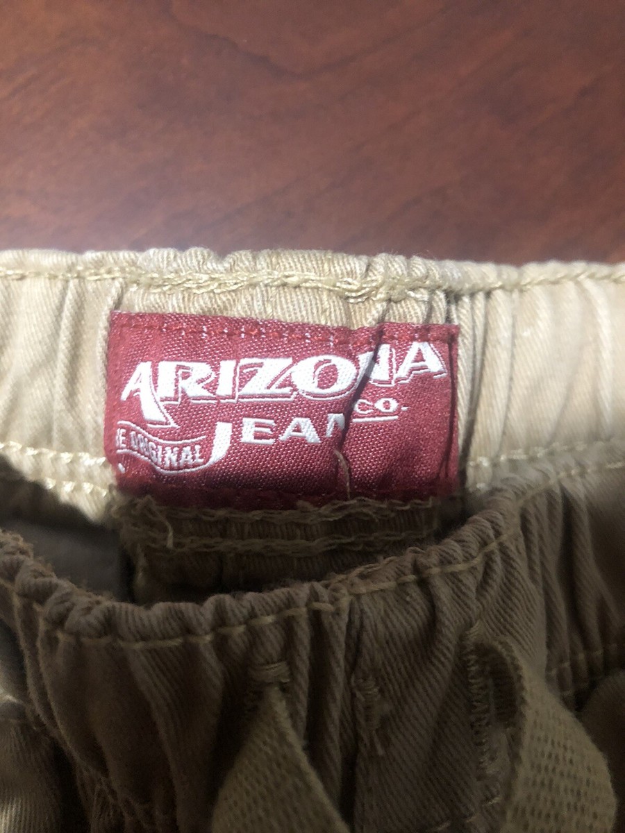 Pantalon Jogger Arizona – Taille 16 (garçon) – Beige, Coton, Cordon – Neuf Sans étiquette