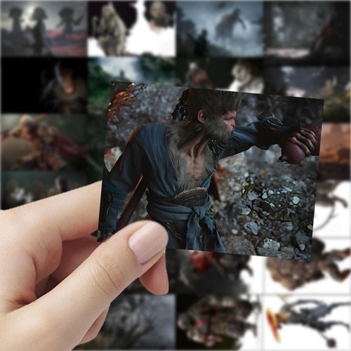 Black Myth Wukong Sticker Game Peripheral 60PCS Phone Case Notebook Sticker AU - Picture 9 of 18