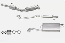 Fits: 2003 2004 Toyota Corolla 1.8L Complete Exhaust