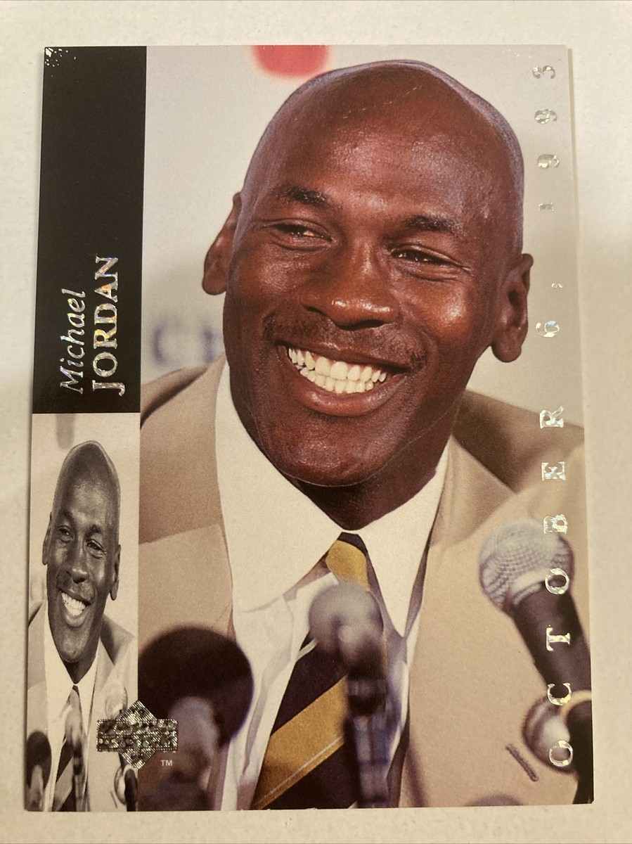 Michael Jordan 1994 Upper Deck October 6 1993 Card #mjr1 (2220) vg