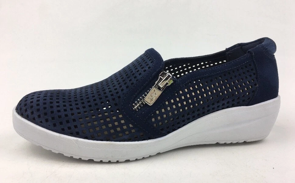 Anne klein wedge best sale sneakers