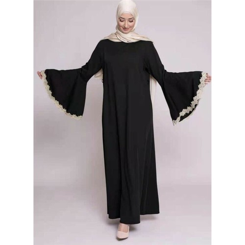 Ramadan Kaftan Abaya Muslim Women Long Dress Maxi Robe Dubai Party Gown Abayas - Picture 181 of 220
