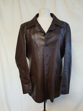 Ladies Vintage Brown Leather Jacket, Parr & Co Riding Kit Specialists Eu 40 8320