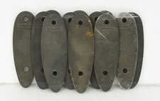 Gunshow Lot 12x Vintage Original Remington Grooved Aluminum Butt Plates