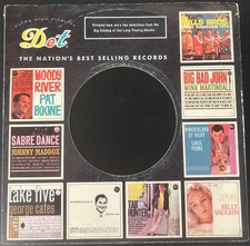 Dot Records multicolor 45rpm commercial/company sleeves: Lot of 4
