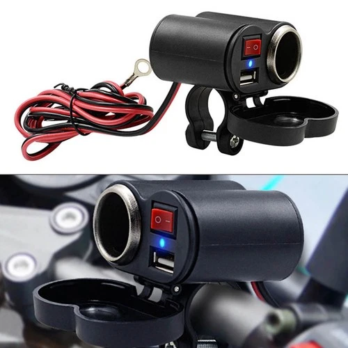 Efficient Motorcycle for Mobile Phone Charger Suitable For Most Motorcycle Types - Picture 2 of 12