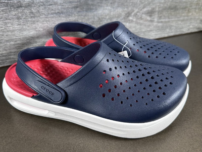 Crocs Adult InMotion Clog #209964-410 Navy/Red 8M/10W