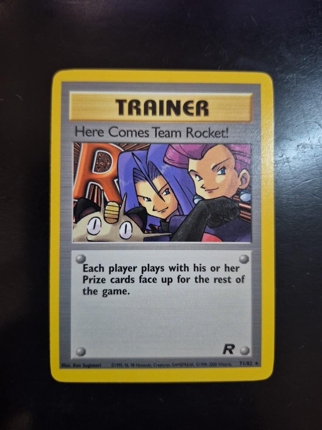Here Comes Team Rocket Pokemon Card 71/82 NM WOTC