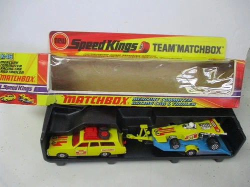 Matchbox Lesney Superkings K-46 Mercury Commuter & Thunderclap Team Set, boxed