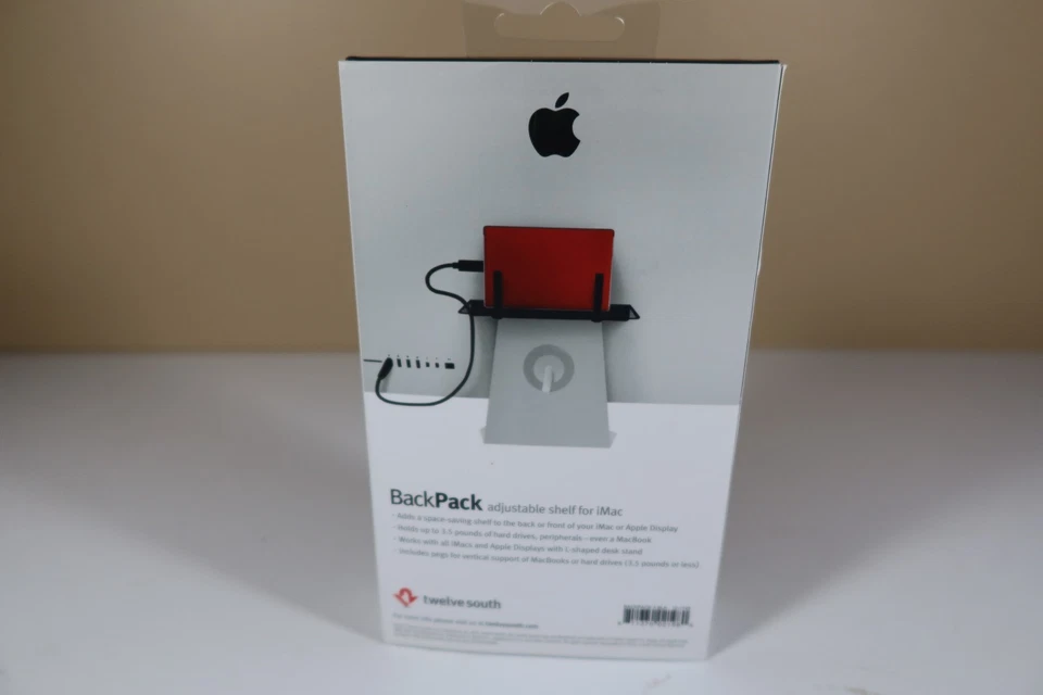 Twelve South Backpack for iMac Storage Shelf for Hard Drive NEW - Image 3 of 4