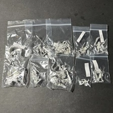 Reaper Miniatures: Lot Of 10 Unpainted Unassembled RPG Figures (Metal) 1808