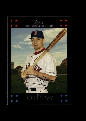 J.D. Drew 2007 Topps Boston Red Sox Baseball #BOS9 Boston Red Sox
