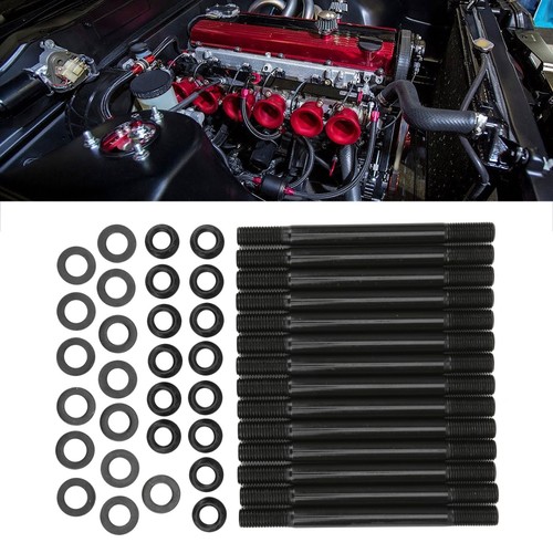 Cylinder Head Stud Kit 202‑4301 Auto For RB25 RB25DE RB25DET 2.5L RB20 RB20DET - Picture 2 of 15