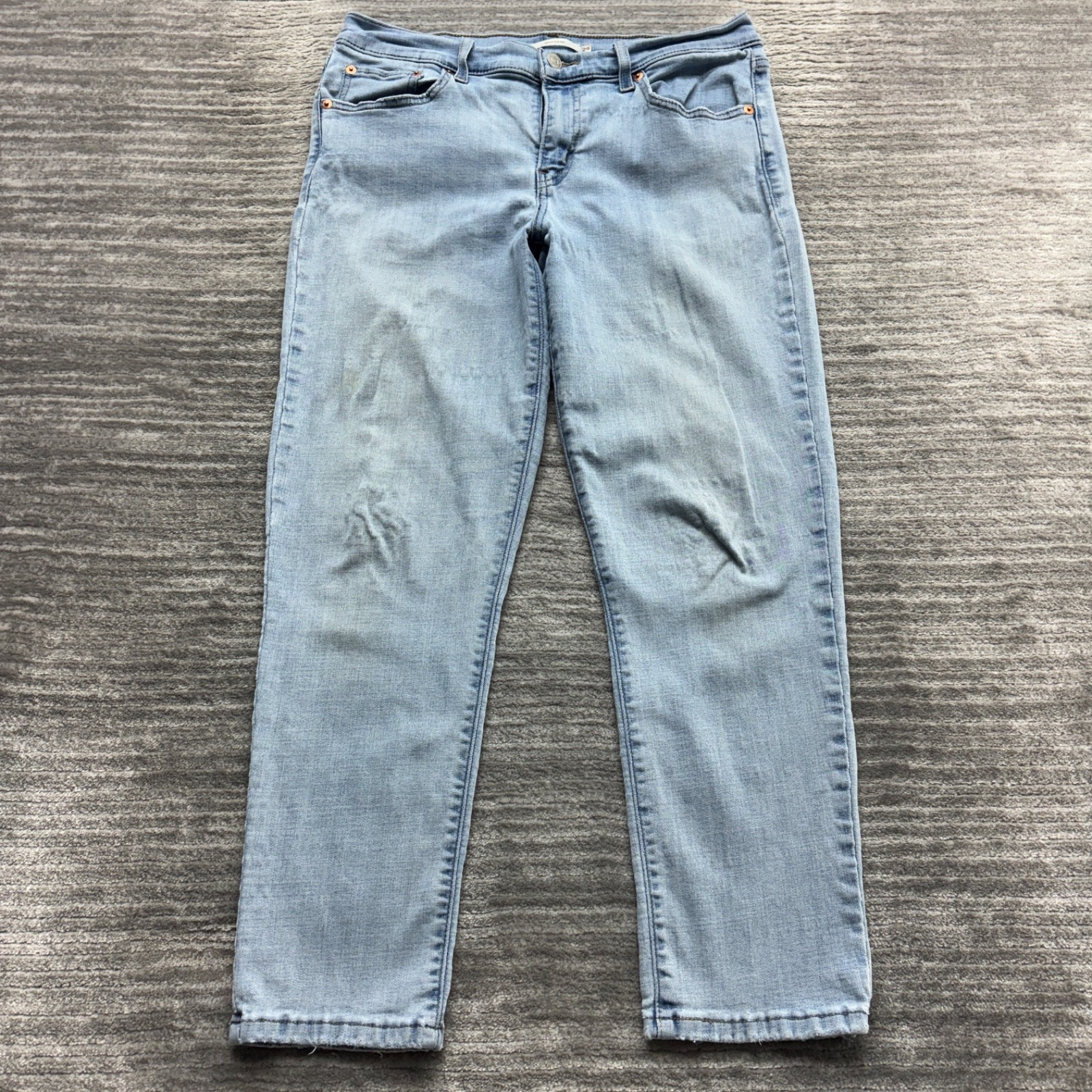 Levi's Jeans Size 29 Womens Boyfriend Mid Rise Denim Blue