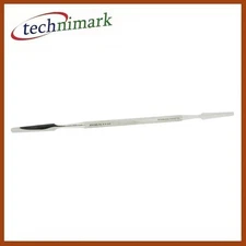 Excelta 342 Stainless Steel Mixing Spatula Double Ended with Round Handle, 7"